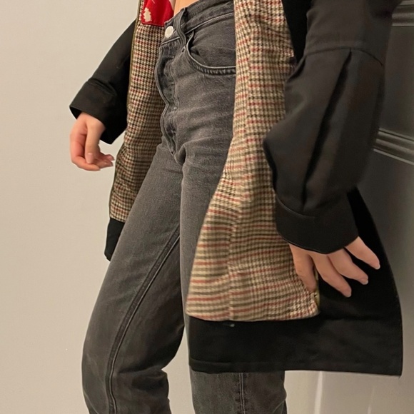 Women’s Black Soia & Kyo Size XS lined Trench Coat - Picture 5 of 7